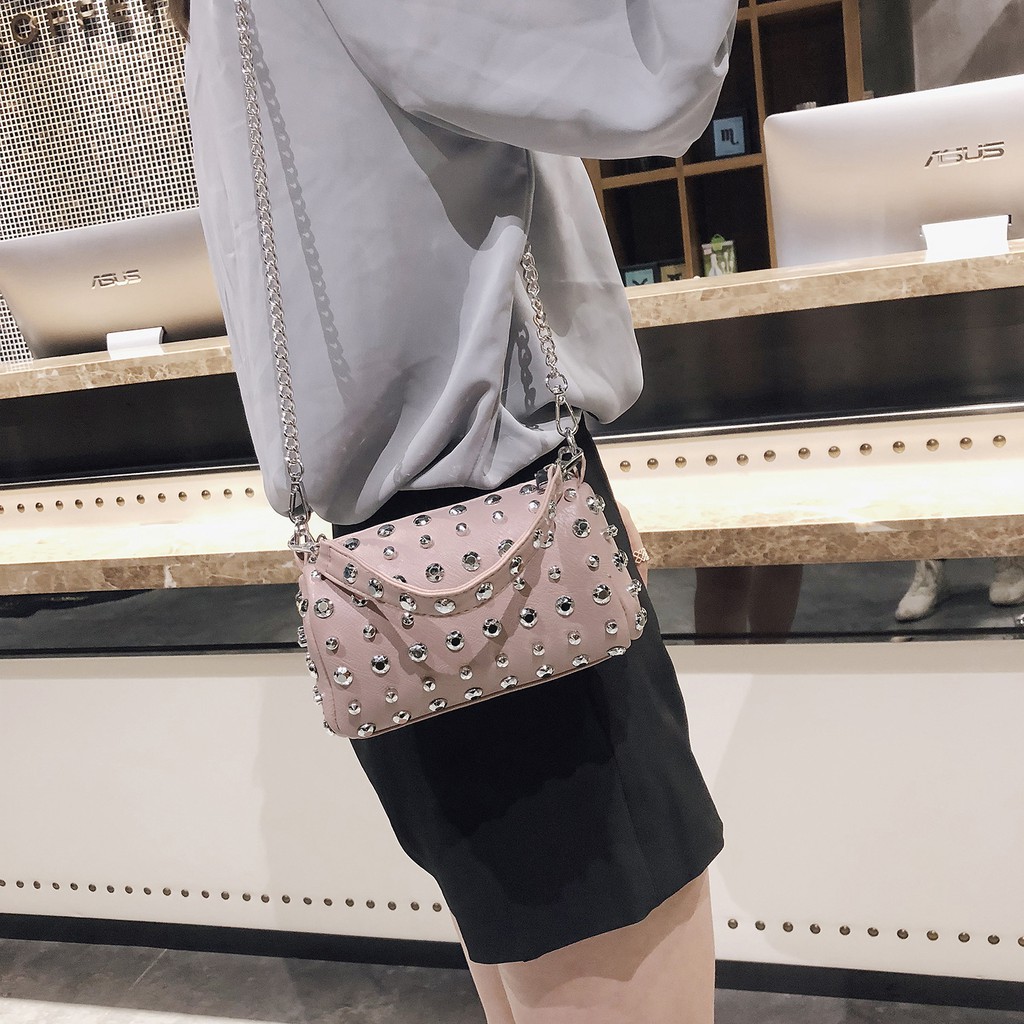 Túi Trống Đẹp Đính Đinh BO41 | BigBuy360 - bigbuy360.vn