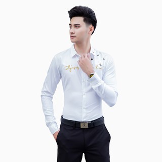 Áo Sơ Mi Nam Dài Tay Korea Design Cực Đẹp - Vải Lụa Cao Cấp FLASHBACKS