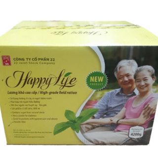 (Combo 10 hộp) Lương khô Happy Life - dành cho người ăn kiêng, tiểu đường