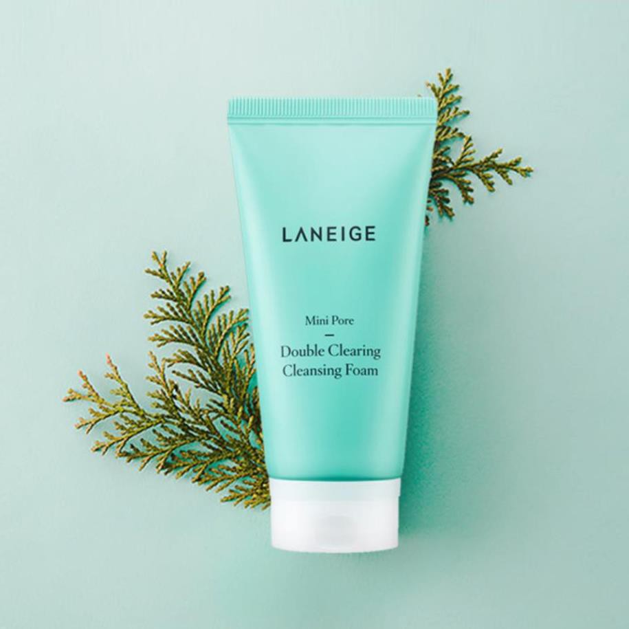 Sữa rửa mặt Laneige Mini Pore Double Clearing Cleansing Foam