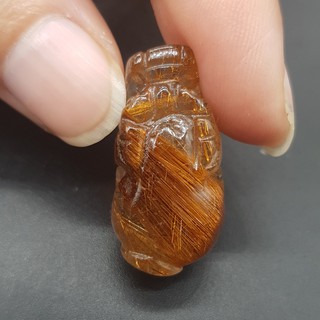 (KÈM DÂY) Mặt dây chuyền vòng cổ Tỳ hưu Màu Nâu Đồngphù hợp Nam Nữ Mệnh Thổ, Hỏa