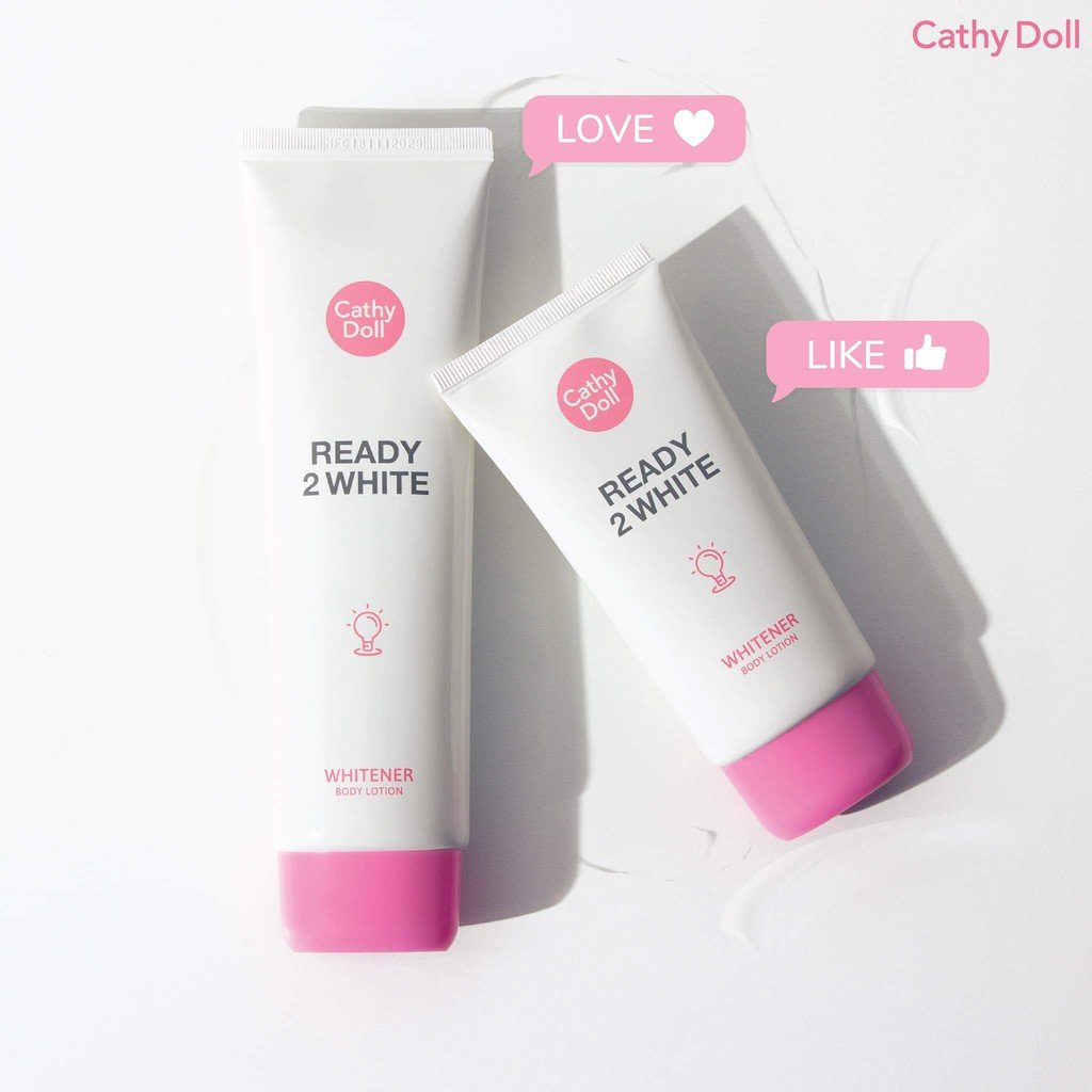 Sữa dưỡng thể trắng da Cathy Doll Ready 2 White 150ml thái lan