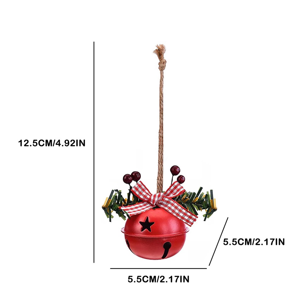 Chuông Giáng Sinh Bằng Kim Loại Y7A0