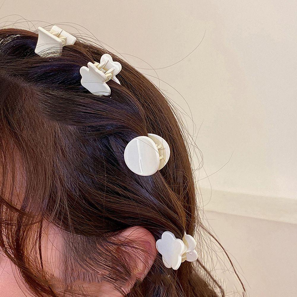 LILYES Kẹp Tóc Đính Nơ Cỡ Nhỏ Thiết Kế Đơn Giản Ngọt Ngào Thời Trang Phong Cách Hàn Quốc