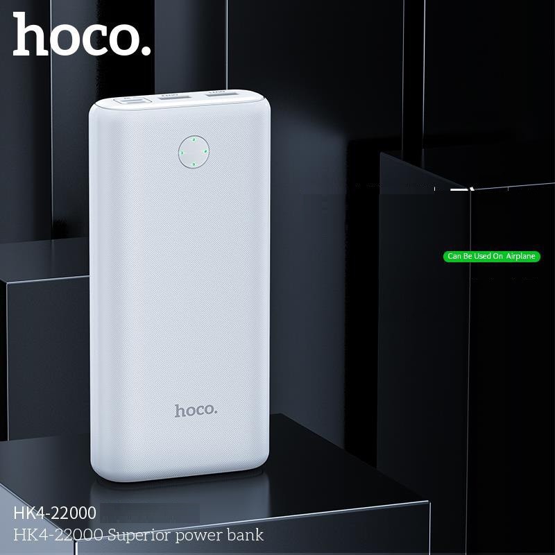 [Mã SKAMSALE03 giảm 10% đơn 200k] Pin sạc dự phòng Hoco HK4 Superior 22000mAh