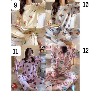 [RẺ VÔ ĐỊCH] BỘ MẶC NHÀ THU DÀI TAY
