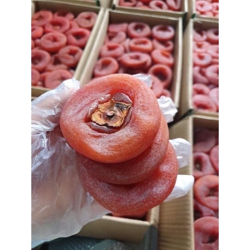 Hồng sấy dẻo, Hồng treo gió Đà Lạt 500gr dẻo ngon