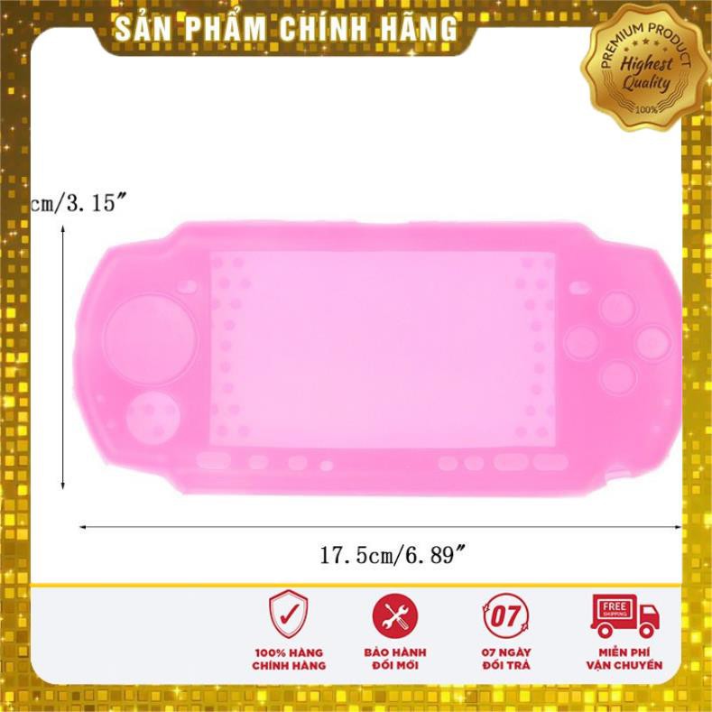 Vỏ Bọc - Vỏ Ốp Bảo Vệ Máy Game PSP 2000/3000 _ Chất Liệu Silicone Mềm _ Full màu