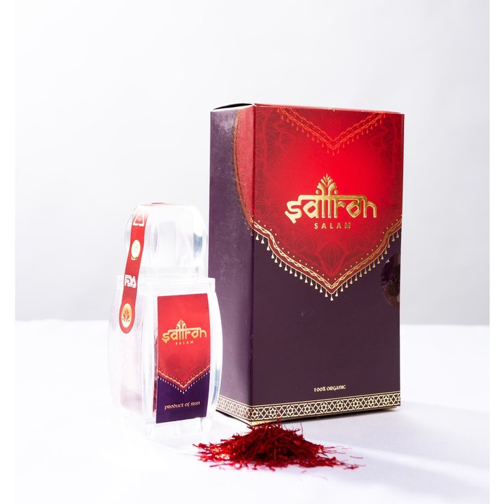 Nhụy Hoa Nghệ Tây Saffron Salam 2 hộp 0.5Gram/hộp