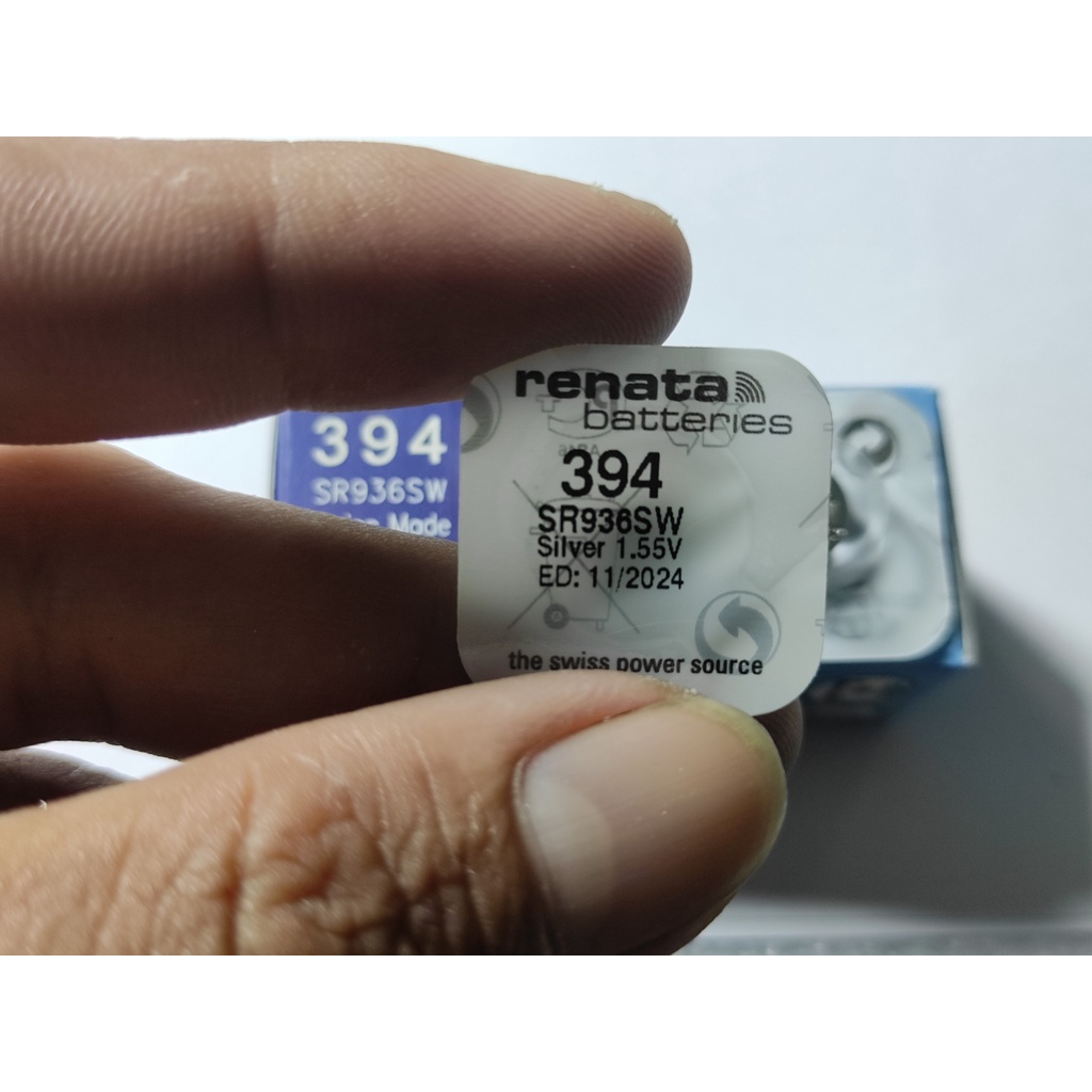 1 Viên Pin Đồng Hồ Renata Thụy Sĩ SR936SW / 394 Loại Tốt