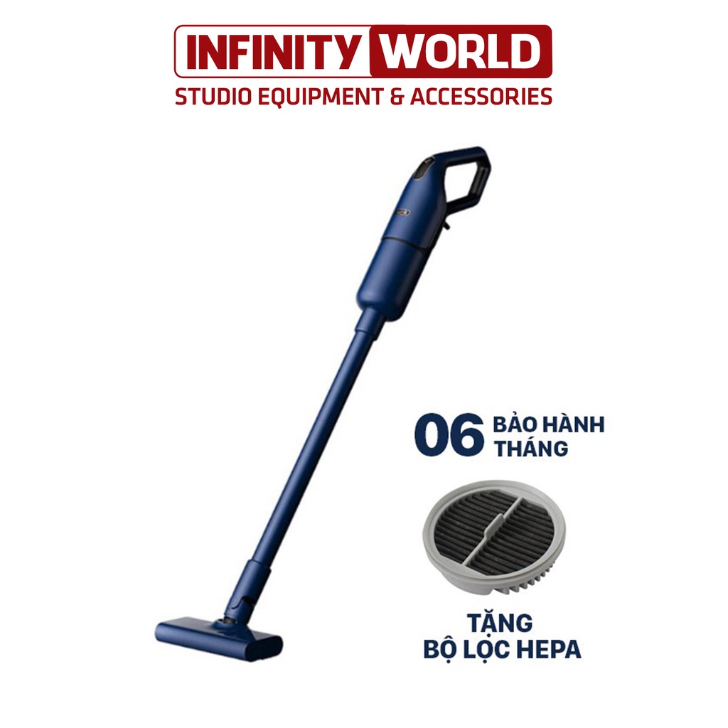 Máy hút bụi cầm tay gia đình cao cấp Deerma DEM DX1000 - Lực hút siêu mạnh 16000Pa