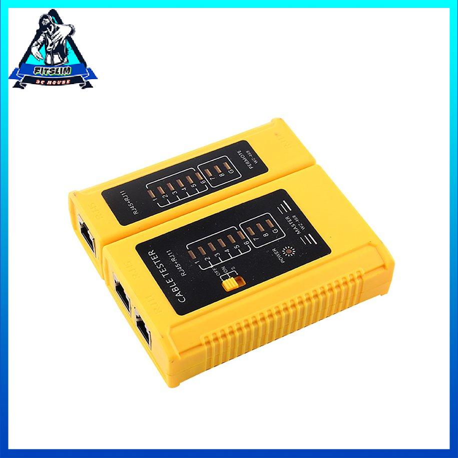 Máy kiểm tra cáp Mạng điện thoại Cáp kiểm tra đường dây RJ45 RJ11 Máy kiểm tra dây Lan [8/18]