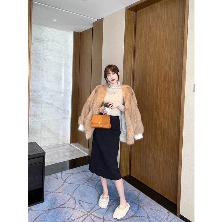 Áo Sweater Cổ Lọ Dày Dặn Phong Cách Phương Tây Thời Trang Thu Đông Hàng Mới 2022