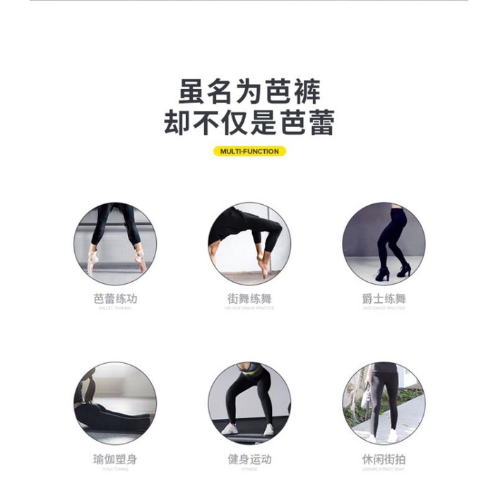 [Sanmu] Quần Lửng Ôm Dáng Tập Múa Ballet Bằng Cotton Màu Đen Cho Nữ Bán Trực Tiếp Từ Nhà Máy 1 | BigBuy360 - bigbuy360.vn