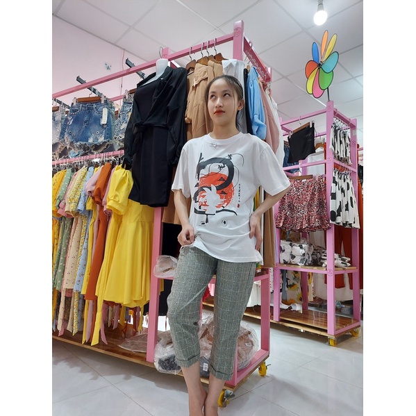 Áo thun form rộng tay lỡ Unisex. Mẫu Songoku