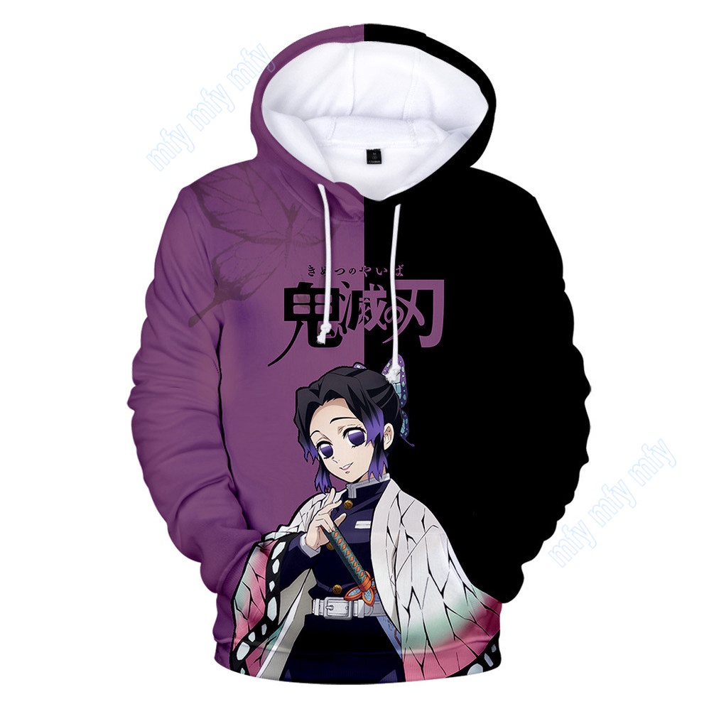 Áo Khoác Hoodie Hóa Trang Nhân Vật Anime Demon Slayer Kamado Tanjirou Nezuko Zenitsu Giyuu Cho Nam Nữ