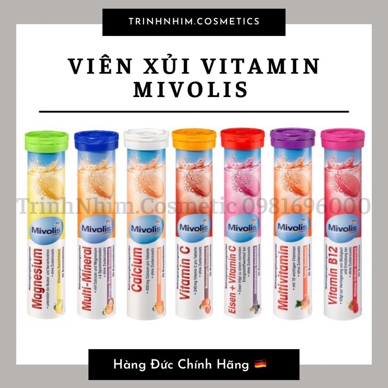 Viên Sủi Mivolis Đức, Tăng đề kháng, hỗ Trợ hệ Miễn Dịch, Viên Uống C