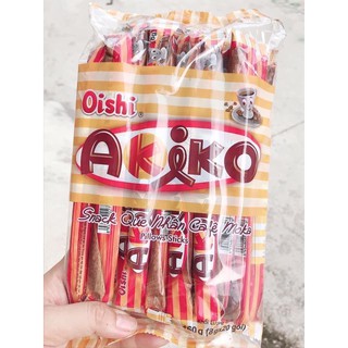 Bánh ống Oishi Akiko nhân kem Cà Phê Moka ( 20 cây)