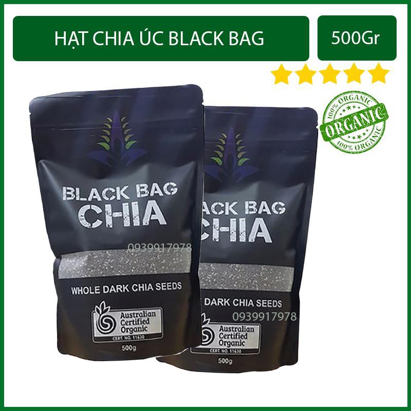 Hạt Chia Đen - Hạt chia Black Bag Úc Hàng Chuẩn 100%