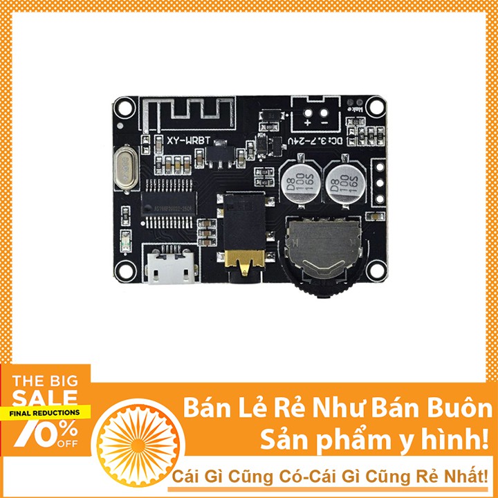 Module Giải Mã Bluetooth 5.0 Âm Thanh XY-WRBT Có Núm Volume