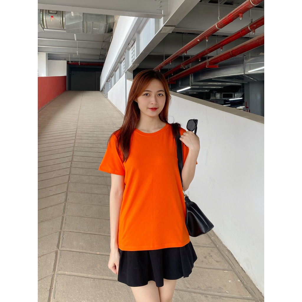 Áo thun trơn ngắn tay Halan phông cotton cao cấp chính hãng