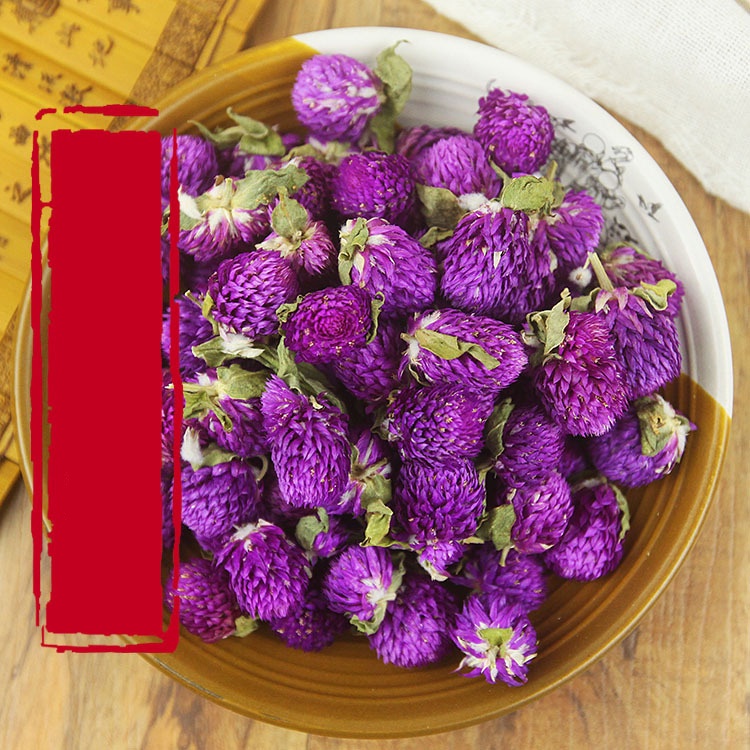 Trà Hoa Cúc Bách Nhật Tím Sấy Khô Loại Đẹp-100G