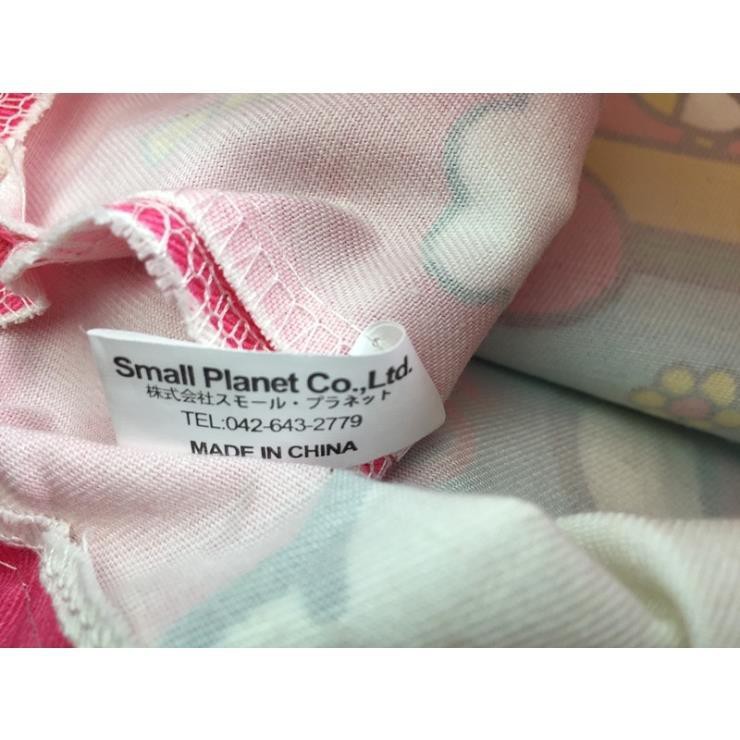 Túi Dây Rút Chất Liệu Cotton In Hình Hello Kitty Dễ Thương Phong Cách Nhật Bản