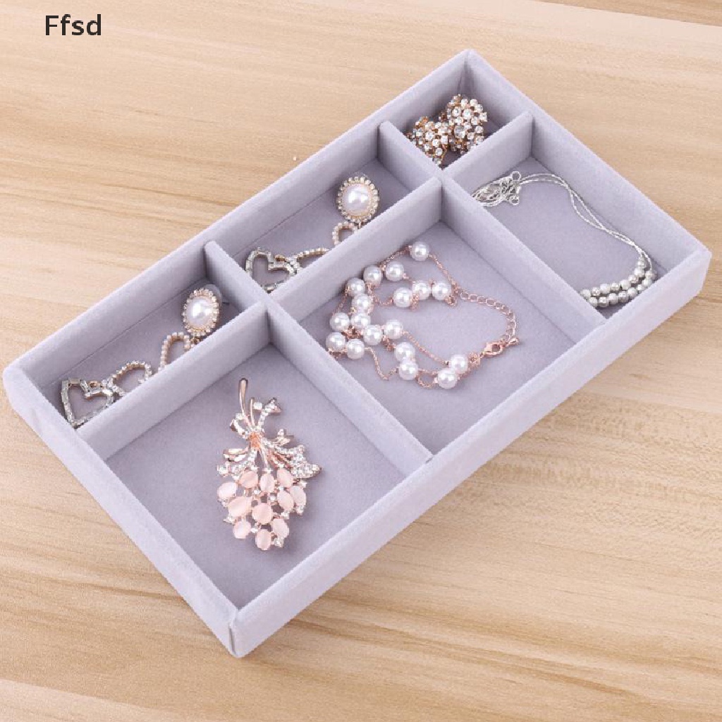 Luimo Giá Đỡ Trưng Bày Trang Sức Bằng Nhung Sắp Xếp Gọn Gàng