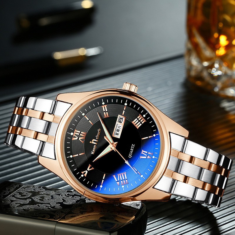 ĐỒNG HỒ NAM KEEP IN TOUCH 8196 DÂY THÉP HÀNG CHÍNH HÃNG Bán lẻ giá sỉ