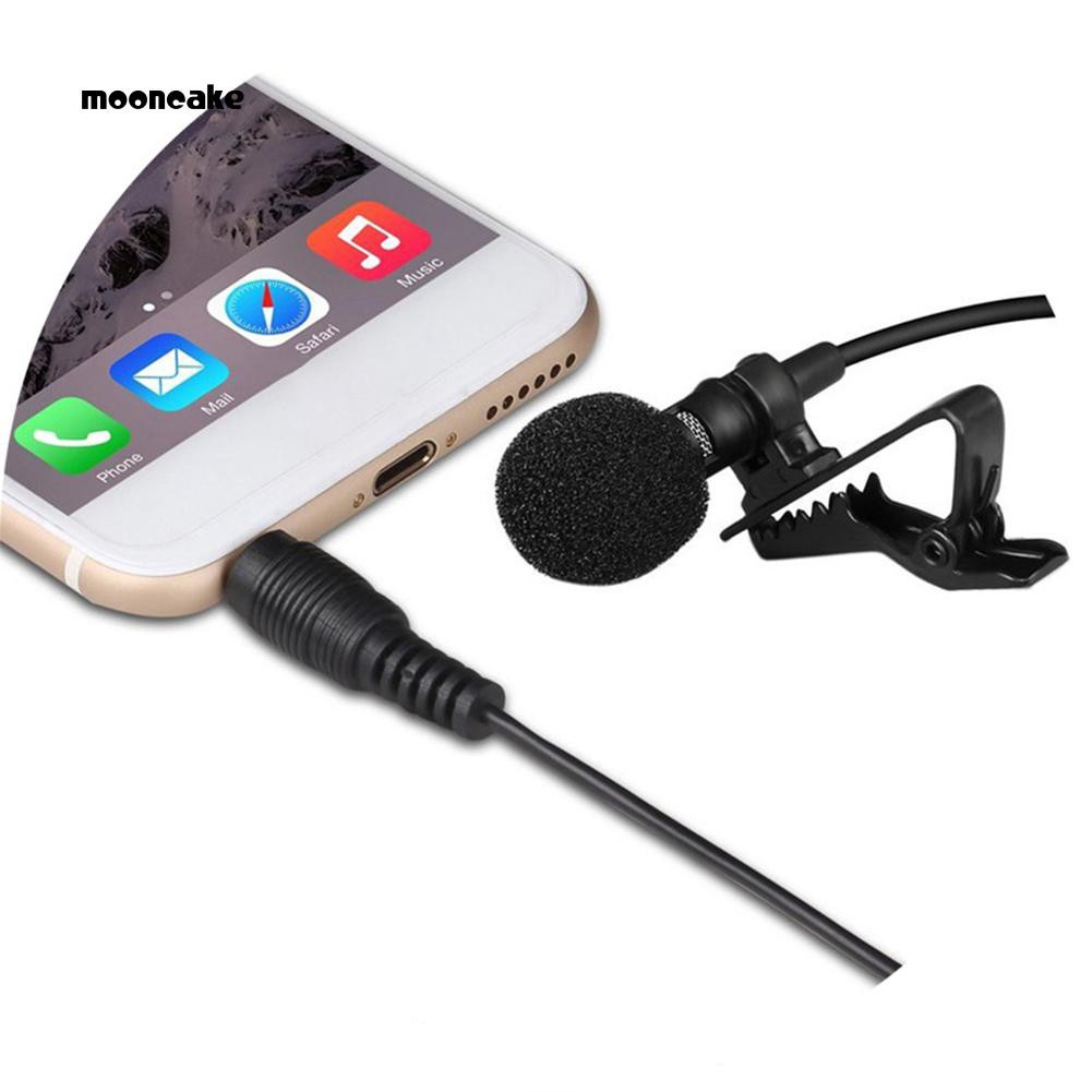 Micro mini treo cổ áo jack 3.5mm kết nối máy tính laptop tiện dụng