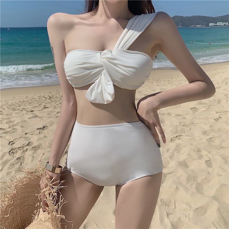 Bộ Đồ Bơi Dáng Ôm Thiết Kế Mới Quyến Rũ Thời Trang Mùa Xuân Theo Phong Cách Hàn Quốc Cho Nữ