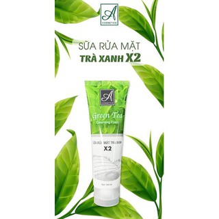 [ Chính hãng ] SỮA RỮA MẶT TRÀ XANH X2