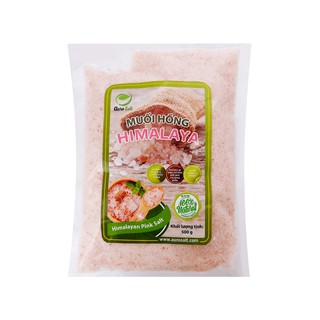 Muối hồng Himalaya Auro Salt hạt nhỏ gói 500g
