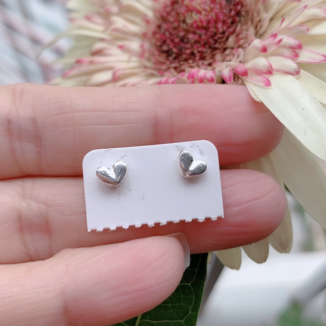 Bông tai mini xinh ❤️ trái tim nhỏ