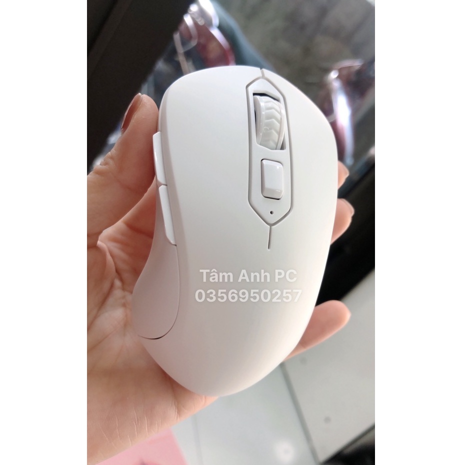Chuột (chuột máy tính) Dareu LM115G Pink / Black / White không dây - có nút trợ năng