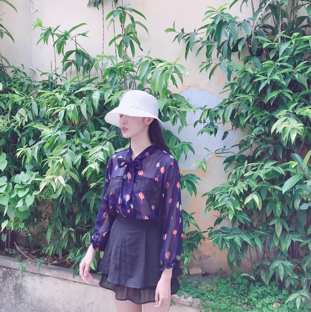 Áo kiểu nữ tiểu thư Lolita