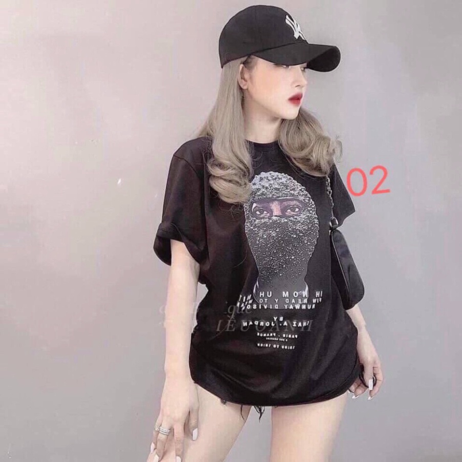 Áo Phông Nữ Form Rộng Dáng Unisex, Áo Thun Tay Lỡ Freesize Chất Cotton Co Dãn 4 Chiều Hình Gấu | BigBuy360 - bigbuy360.vn