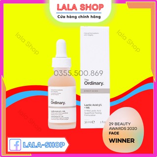 Tinh chất AHA tẩy da chết Sáng da  Lactic Acid + HA Lactic 10%