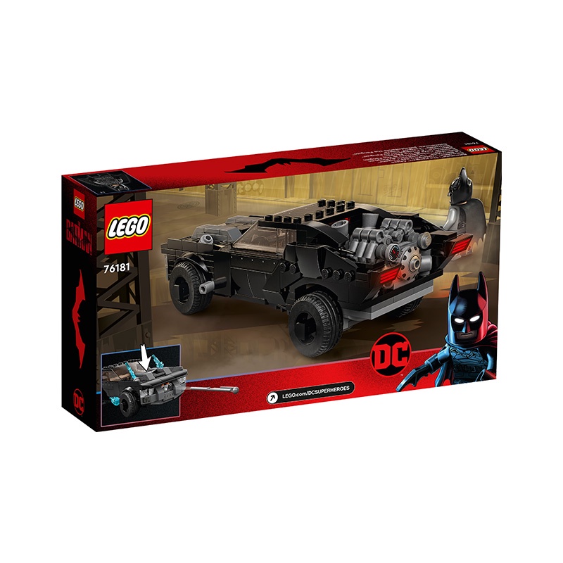 Đồ Chơi LEGO SUPERHEROES Cuộc Rượt Đuổi Giữa Batman Và Penguin 76181 (392 chi tiết)