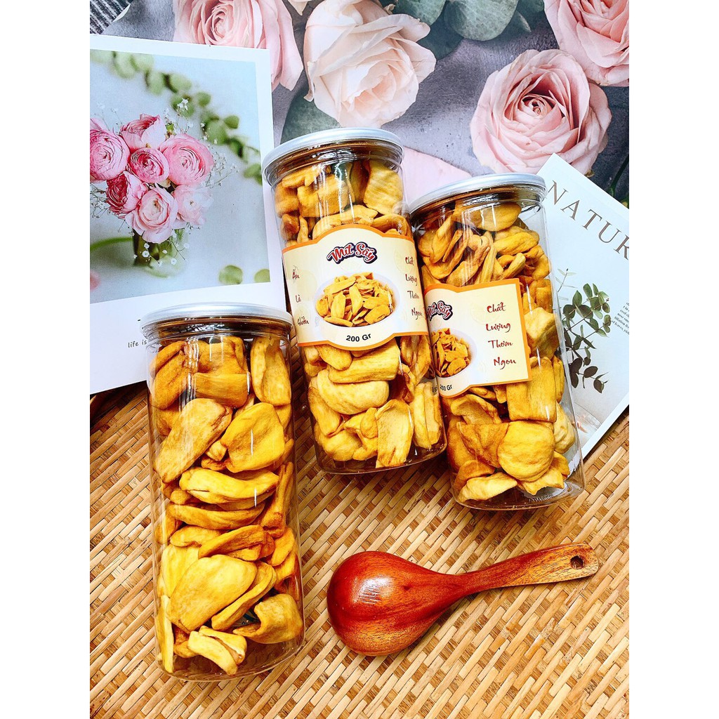 [ HCM ]  Mít sấy nguyên cánh loại đặc biệt Loại A Lon Pet 220gram