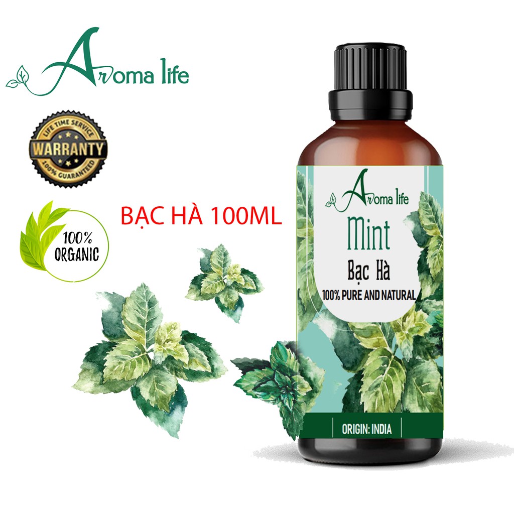 Tinh Dầu Nguyên Chất Bạc Hà Aroma Life