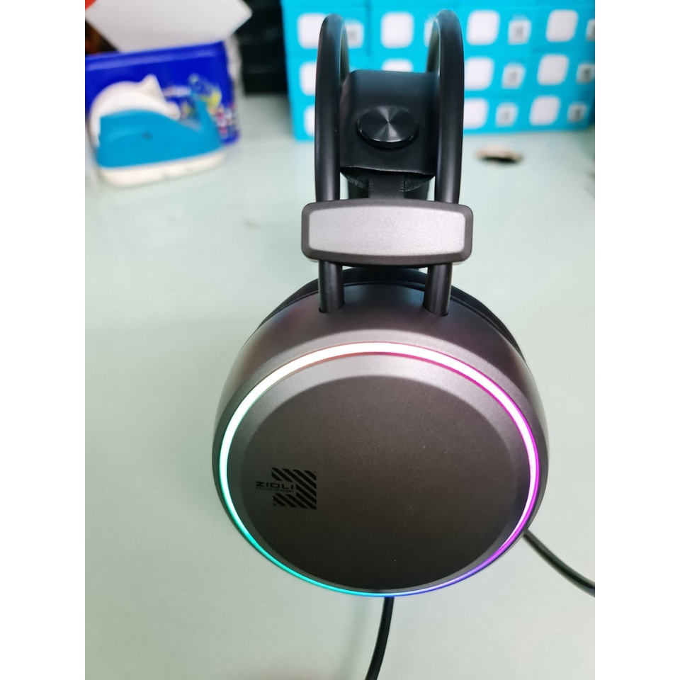 Tai nghe Gaming ZIDLI ZH29 7.1 RGB - Hàng Chính Hãng