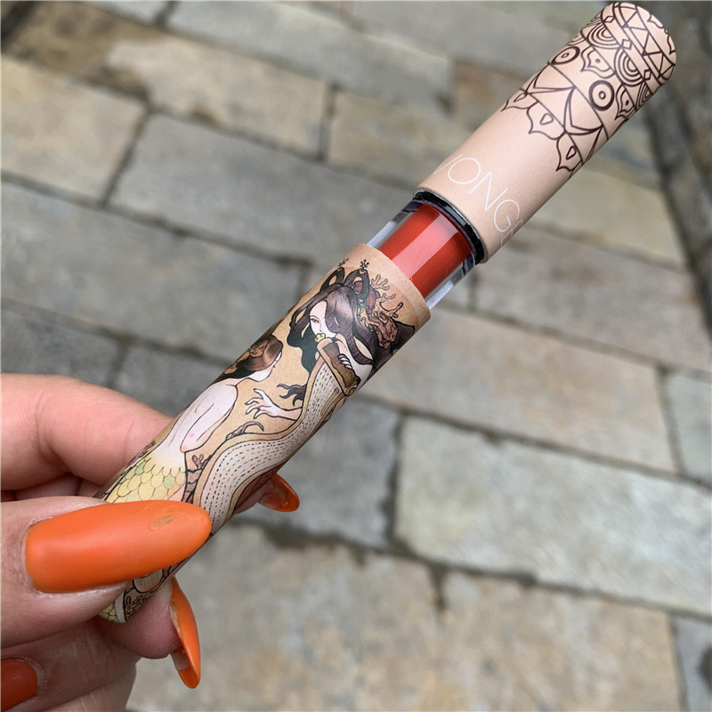 (hàng Mới Về) Bộ Son Kem Lì Mịn Mượt Như Nhung Không Bết Dính Vongee | BigBuy360 - bigbuy360.vn