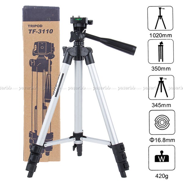 Gậy Chụp Ảnh Tripod 3 Chân 3110