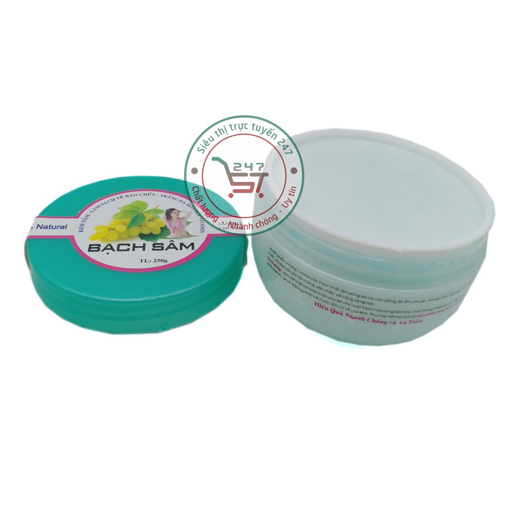 Kem tẩy tế bào chết - Trắng da toàn thân Bạch Sâm Z15 250g (Xanh) | BigBuy360 - bigbuy360.vn