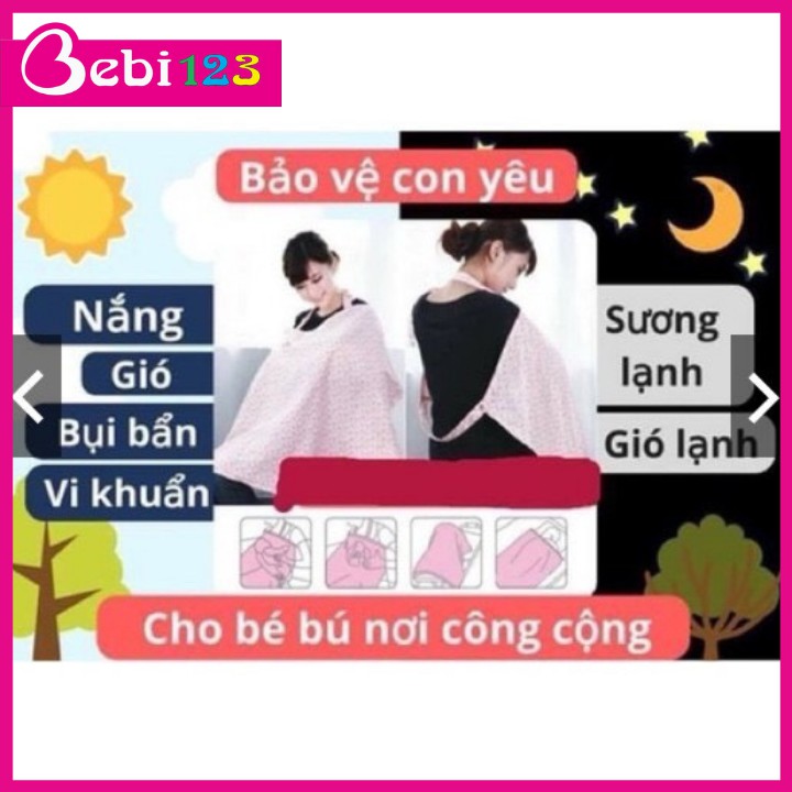 Khăn choàng cho con bú tiện lợi