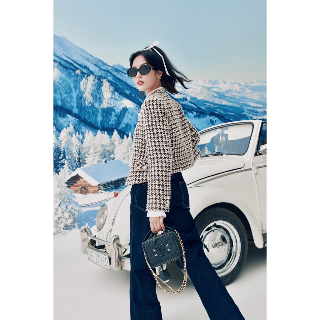 Quần suông denim HUONG BOUTIQUE HBQ62