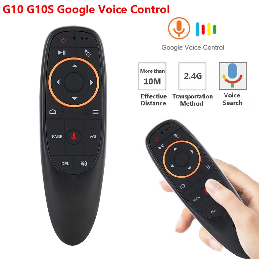 Chuột bay thông minh đa năng điều khiển từ xa bằng giọng nói cho máy tính TV Box 2.4G G10 / G10S