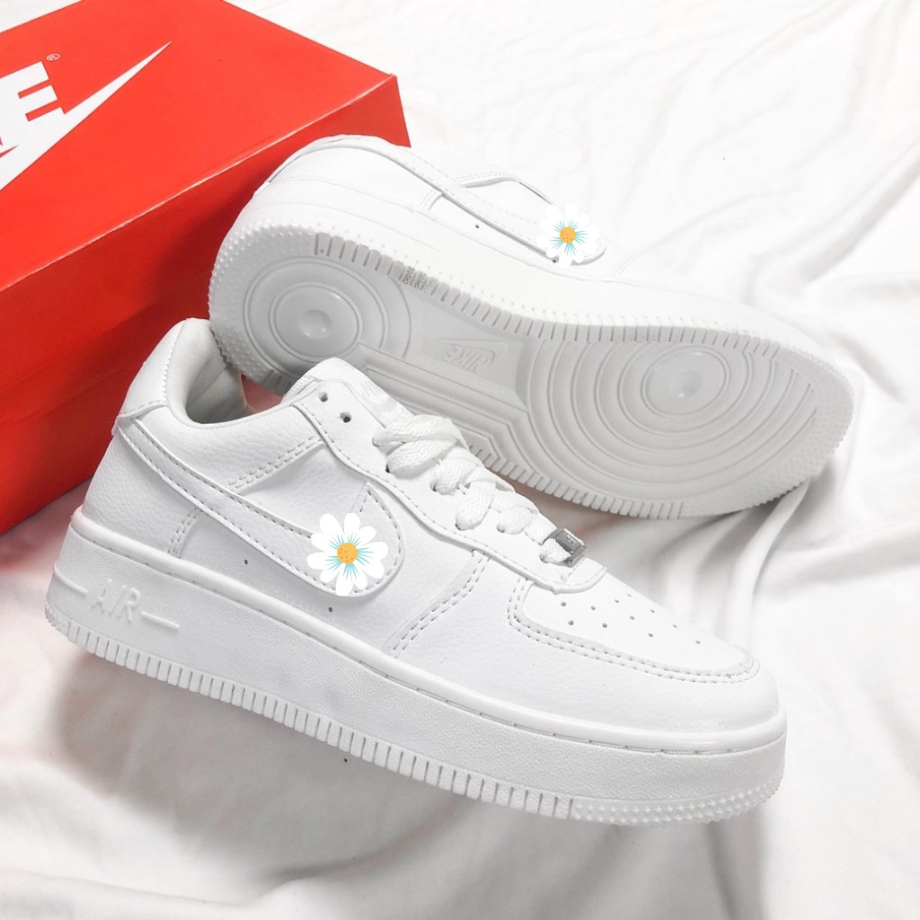 🍓SALE🍓 Giày Nike Af1 Nam Nữ Đế Trắng Phong Cách, Giày Đi Chơi