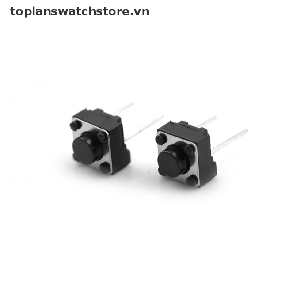Set 20 Công Tắc Ấn 2 Chấu 6 * 6 * 5mm
